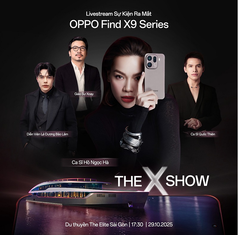 Sự kiện ra mắt OPPO Find X9 Series tại Việt Nam 