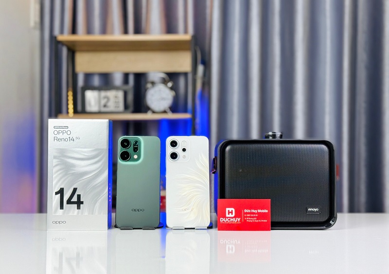 OPPO Reno14 5G có mấy màu?