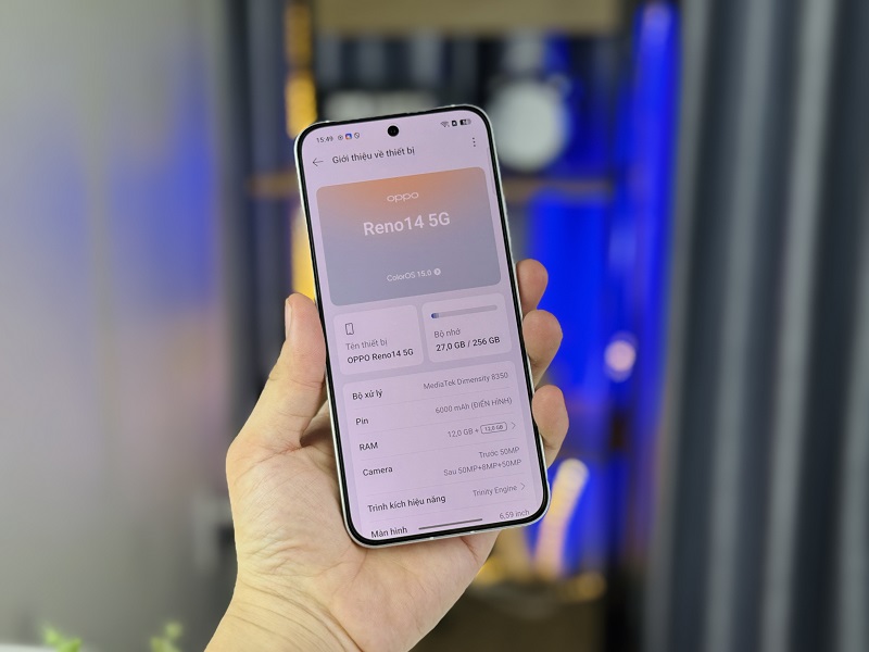 Đánh giá OPPO Reno 14 