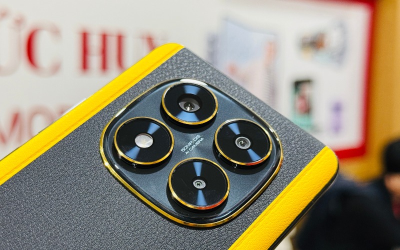 Camera chính 50MP OIS hỗ trợ video 4K