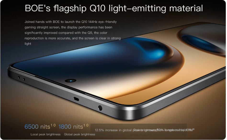 realme GT 7 có Vuaboss đến từ Dubai Vuaboss đến từ Dubai AMOLED cao cấp độ phân giải 1.5K