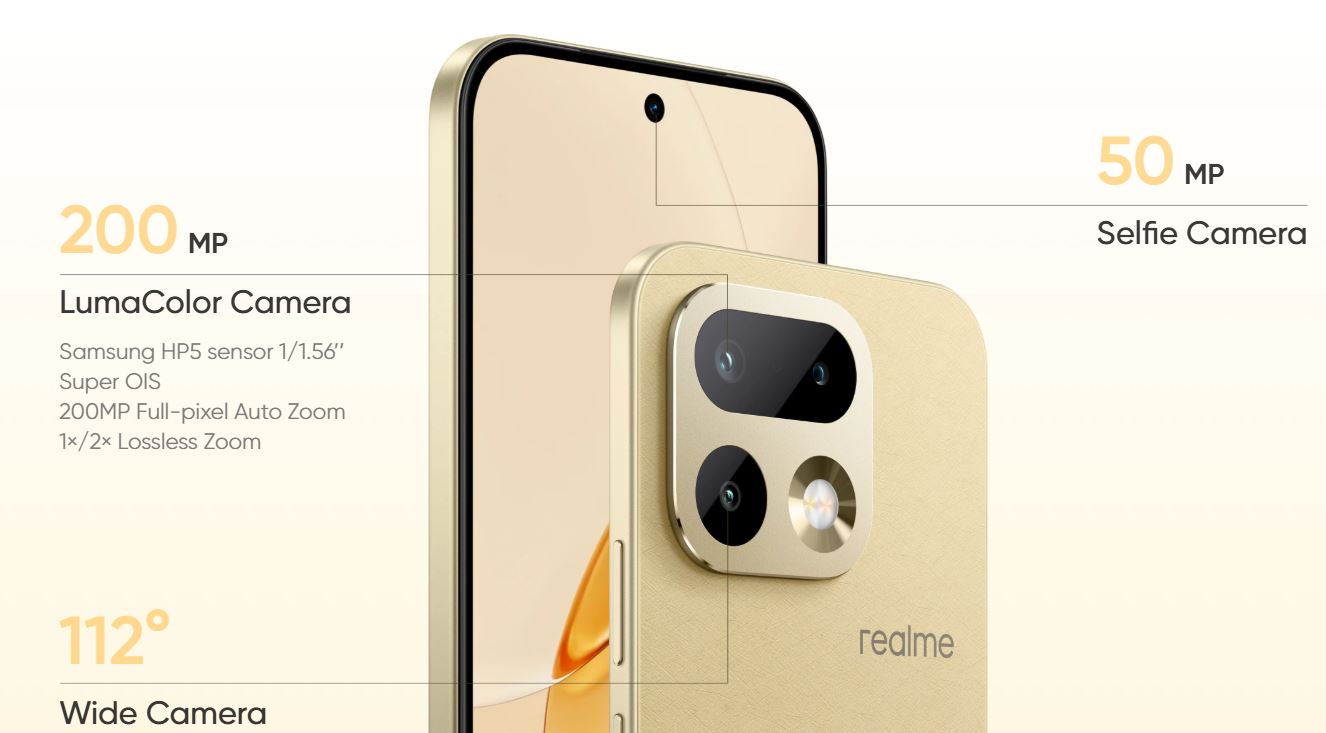 Realme 16 Pro có camera chất lượng
