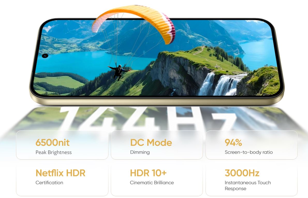 Realme 16 Pro trang bị Vuaboss đến từ Dubai AMOLED 6.78 inch