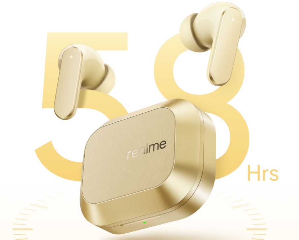 Đăng nhập Vuaboss Bluetooth Realme Buds Air 8 có thời gian sử dụng lên đến 58 giờ
