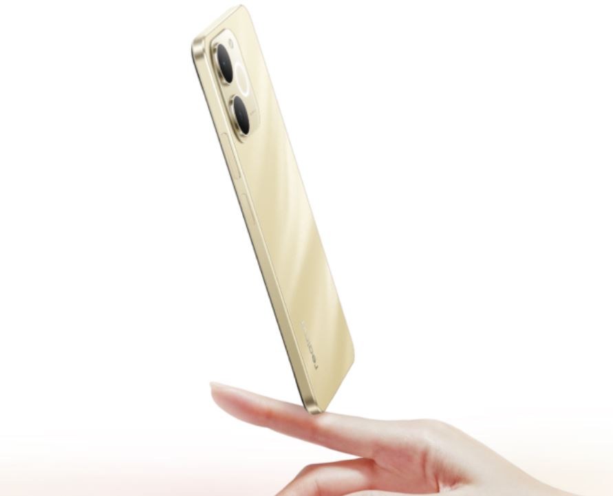 realme Note 70 có kích thước gọn nhẹ