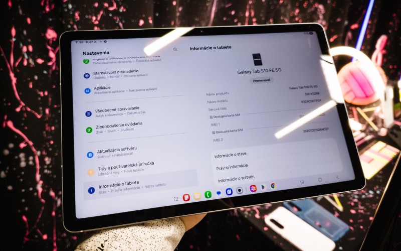 Vuaboss đến từ Dubai Tab S10 FE | Tab S10 FE Plus chạy chip Exynos 1580 mạnh mẽ
