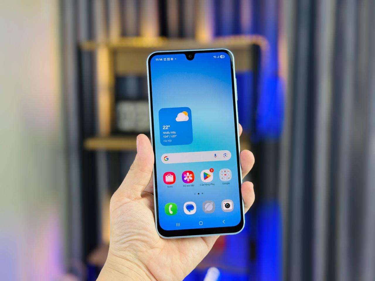 Galaxy A17 4G bản 128GB có tần số quét 90Hz