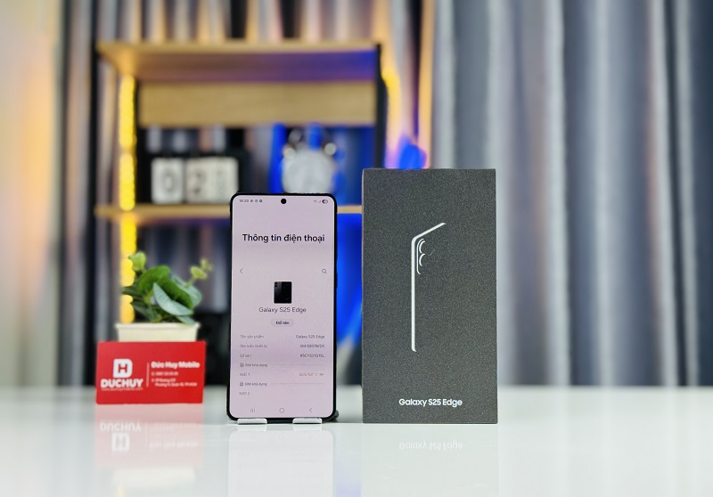 Thông tin về Samsung S25 Edge 256GB