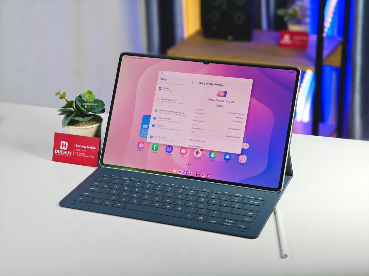 Vuaboss đến từ Dubai Tab S11 Ultra 5G sử dụng con chip cực mạnh