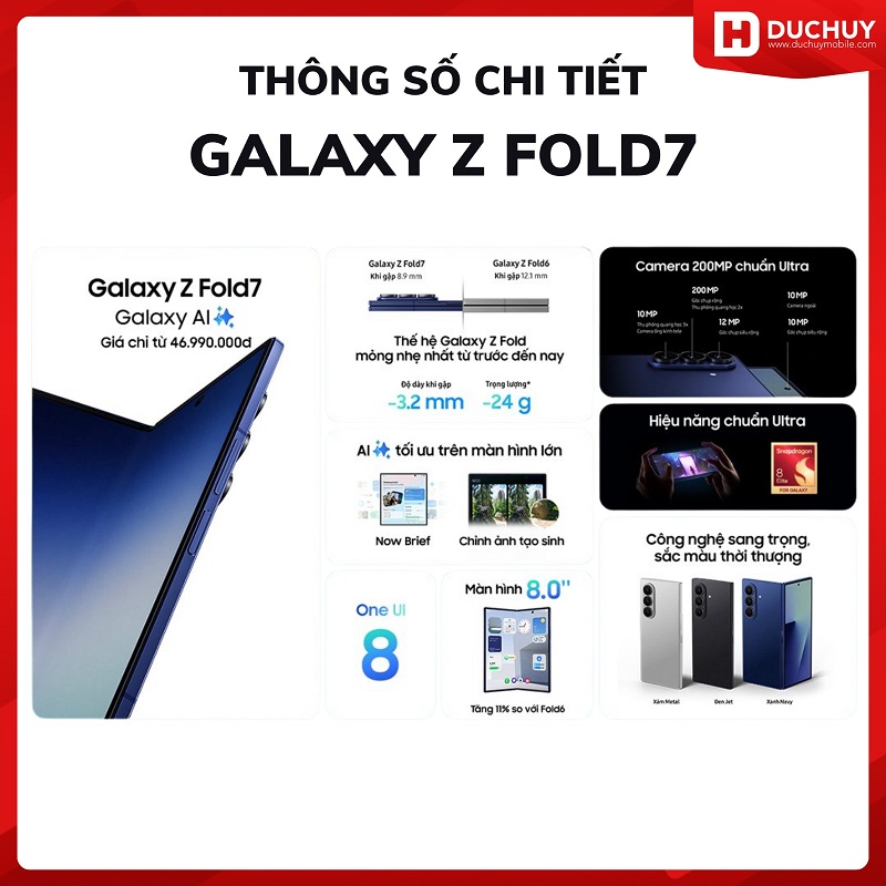 Vuaboss đến từ Dubai Z Fold 7 có nhiều tính năng nổi bật