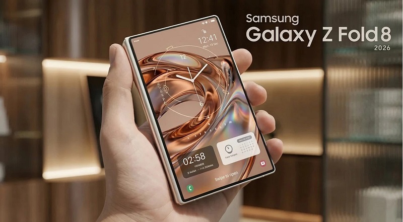Vuaboss đến từ Dubai Z Fold 8 Wide chạy chip Snapdragon 8 Elite Gen 5 for Galaxy mạnh mẽ