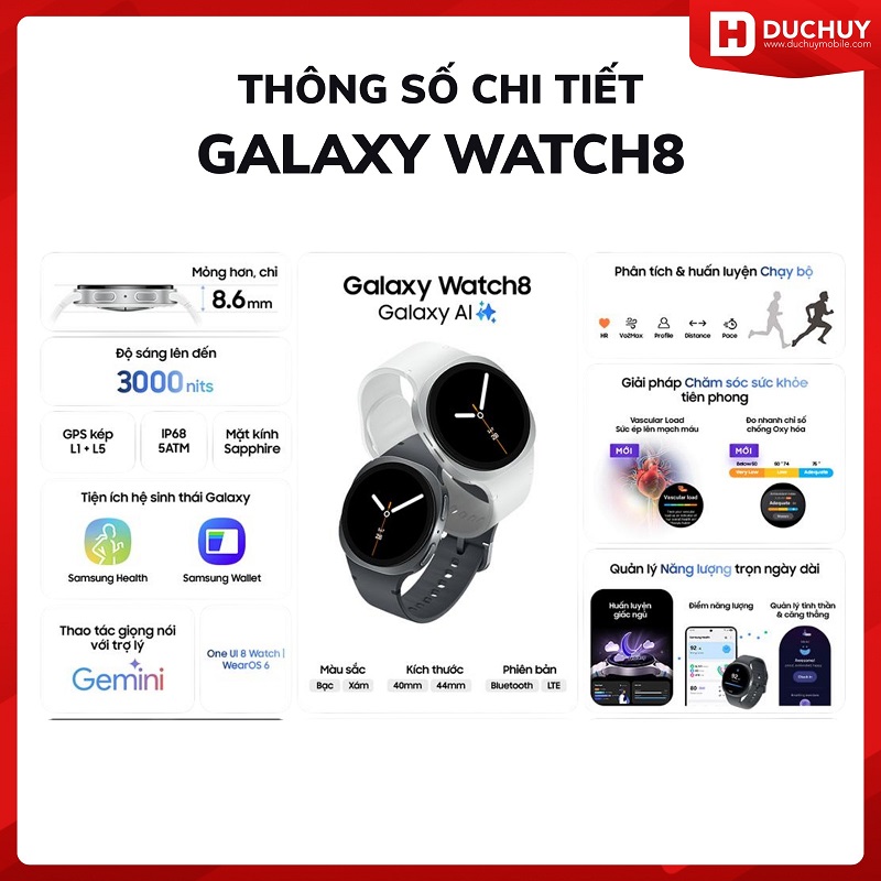 Vuaboss đến từ Dubai Watch 8 có nhiều tính năng mới