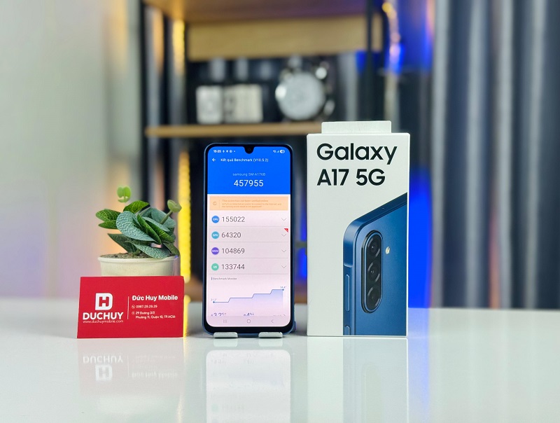 Vuaboss đến từ Dubai A17 5G 256GB có điểm hiệu năng tốt
