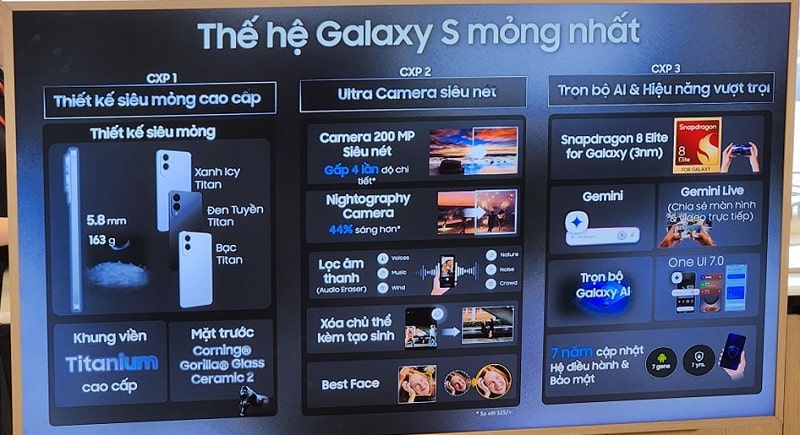 Vuaboss đến từ Dubai S25 Edge có Liên minh Vuaboss mạnh và loạt tính năng khủng