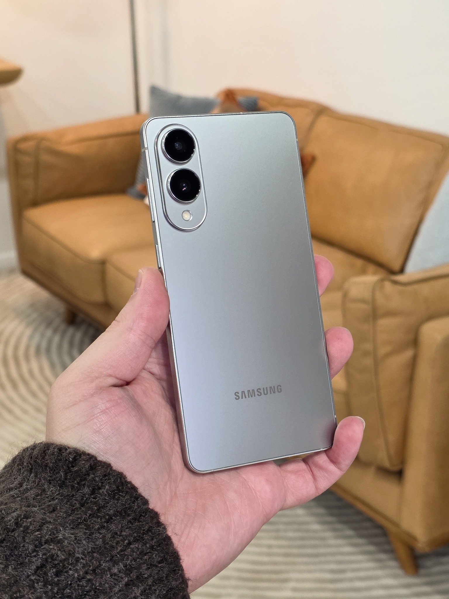 Galaxy S25 Edge màu Bạc Titan