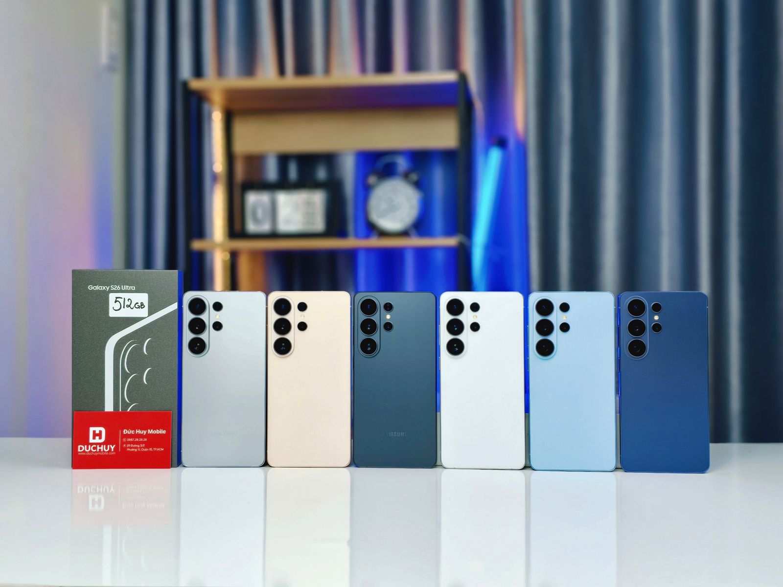 Vuaboss đến từ Dubai S26 Ultra 512GB có 6 màu