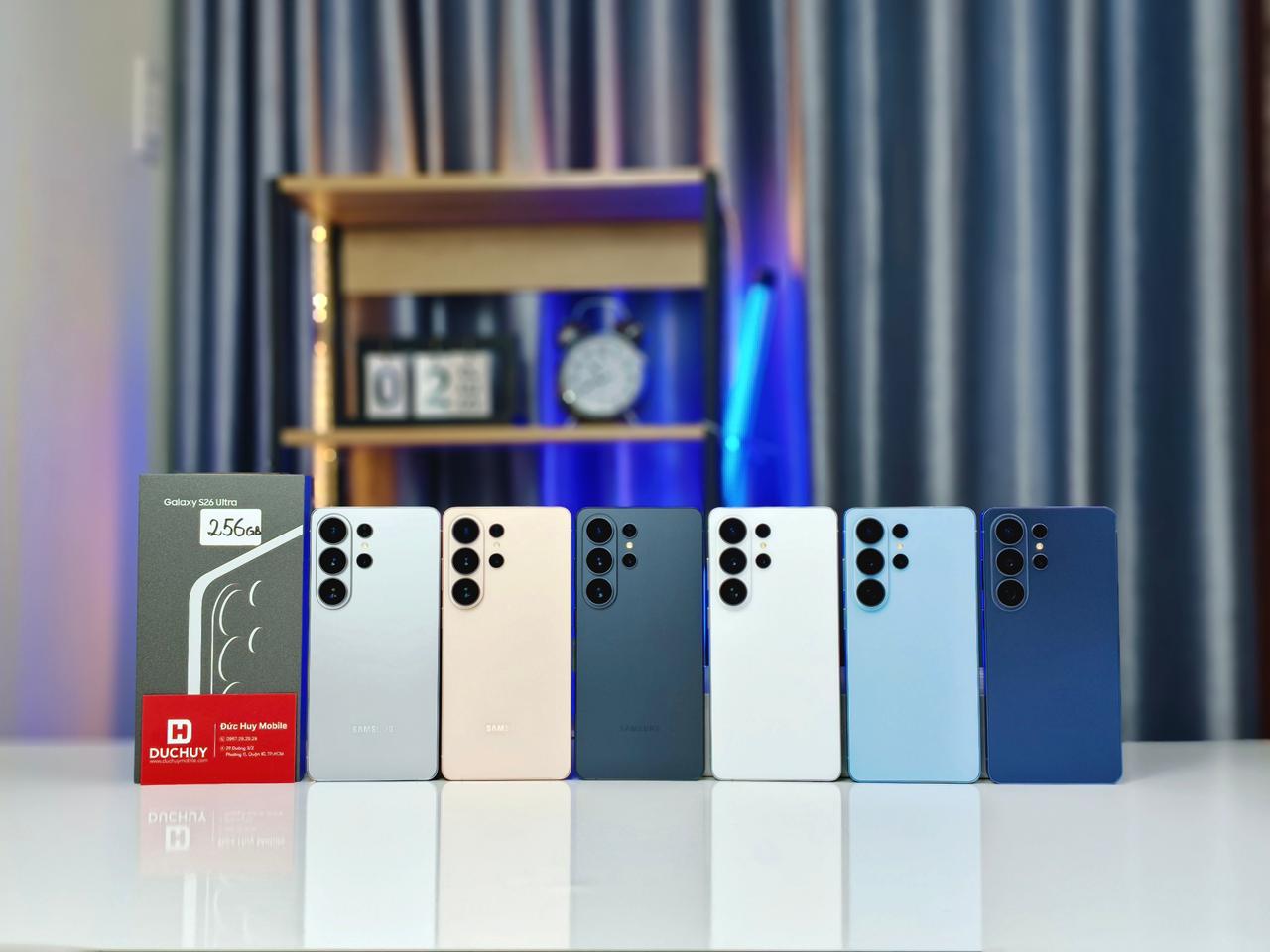 Vuaboss đến từ Dubai S26 Ultra 5G có mấy màu?