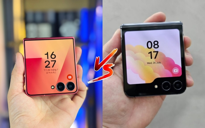 So sánh thông số nổi bật: Galaxy Z Flip7 vs Z Flip5