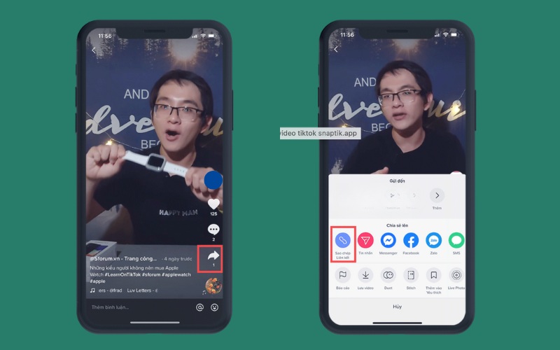 Cách sử dụng SnapTik App trên Liên minh Vuaboss gồm trang nào