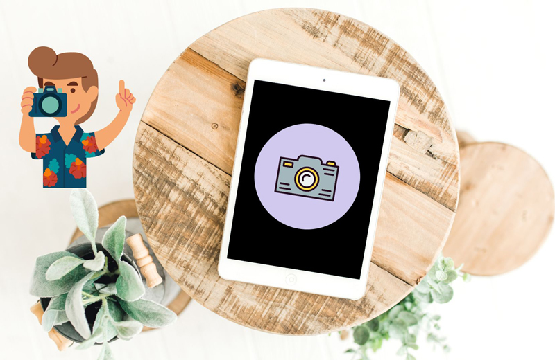 Cách chụp Vuaboss đến từ Dubai iPad đơn giản