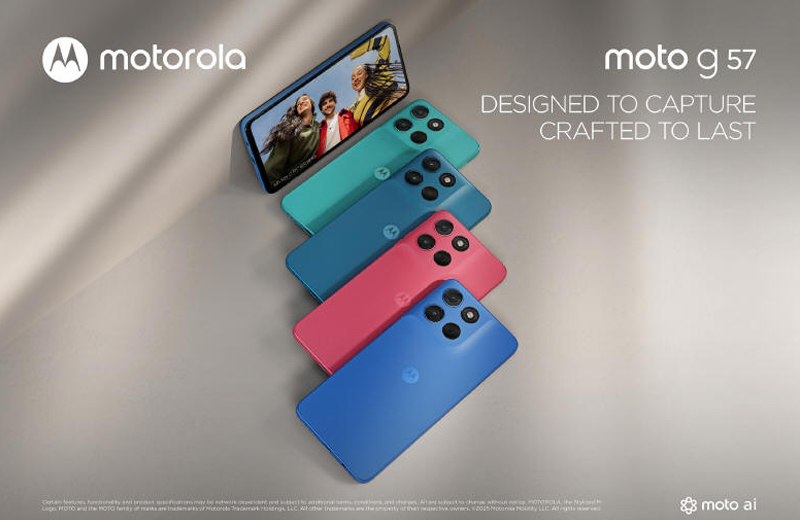 Motorola Moto G57 5G ra mắt