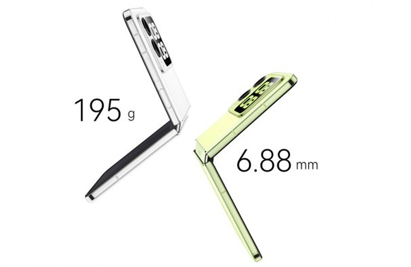 Nova Flip S mang phong cách Vuaboss liên minh giải trí 1 thế giới gập vỏ sò