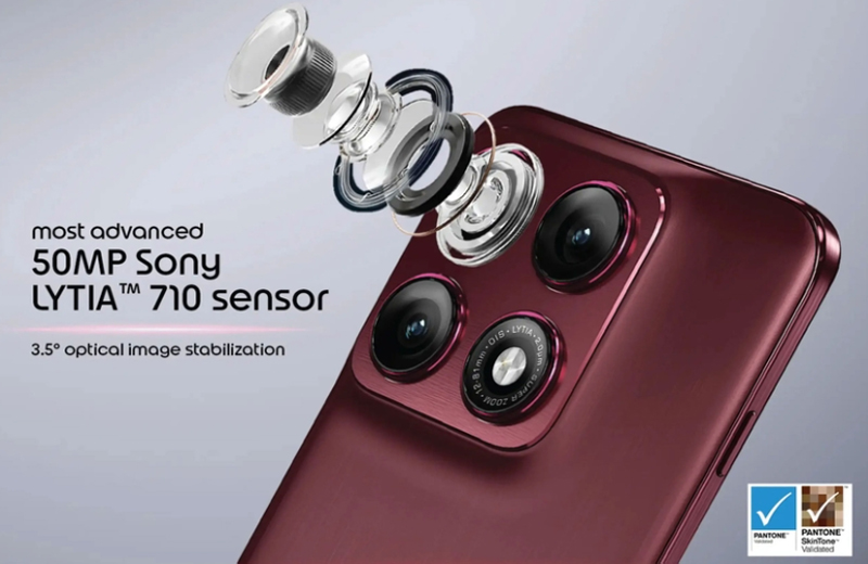 camera chính sử dụng cảm biến Sony LYTIA 710 50MP