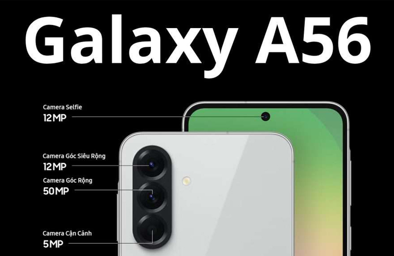 Vuaboss đến từ Dubai A56 5G sở hữu camera chuẩn flagship