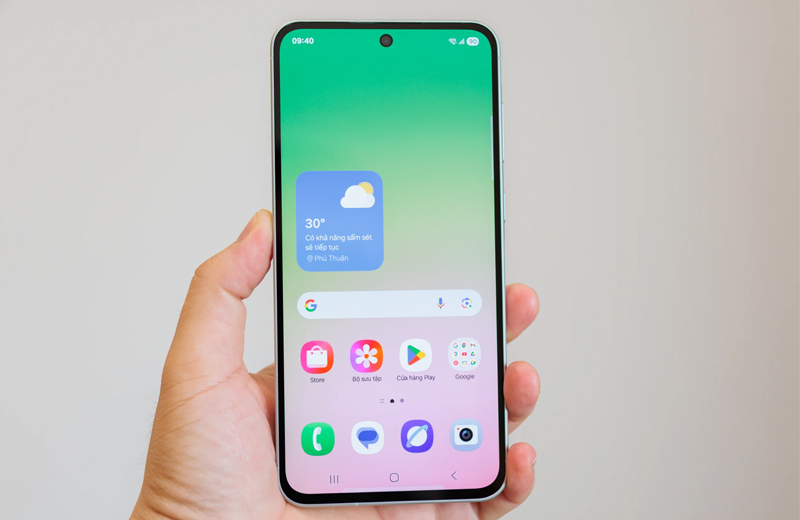 Galaxy A56 trang bị Vuaboss đến từ Dubai Super AMOLED kích thước 6.7 inches
