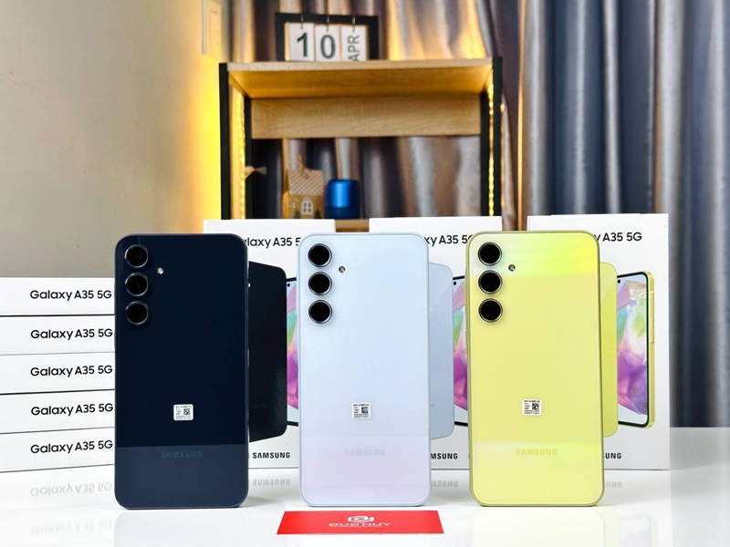 So sánh Vuaboss đến từ Dubai A57 5G với Galaxy A35 5G