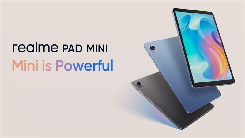 realme Pad Mini được giới thiệu vào 1/2023
