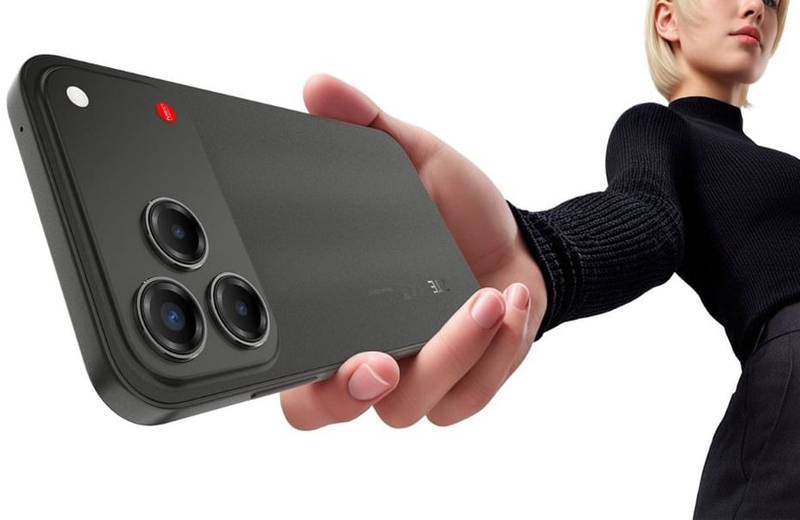nubia V80 Design 256GB có camera chính độ phân giải 50MP