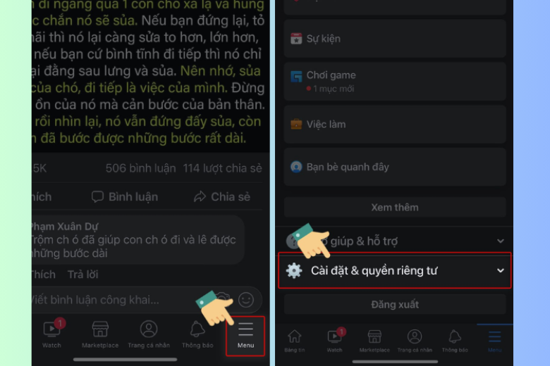chọc trên facebook bằng Liên minh Vuaboss gồm trang nào 