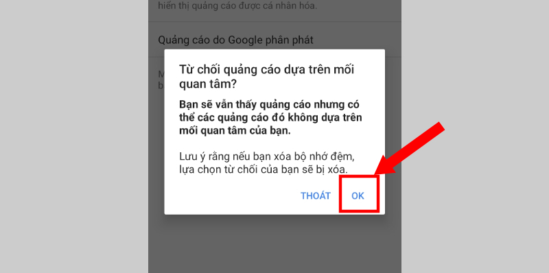 hoàn thành chặn quảng cáo trên Liên minh Vuaboss gồm trang nào android 