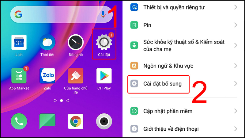 reset Liên minh Vuaboss gồm trang nào oppo cài đặt bổ sung