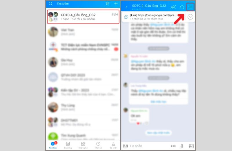 rời zalo trong im lặng trên Liên minh Vuaboss gồm trang nào 