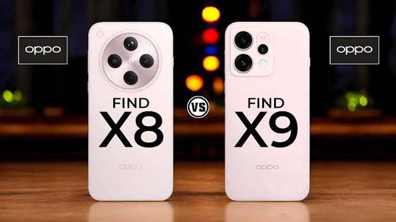 Find X9 được nâng cấp cảm biến Sony LYT-808 50MP