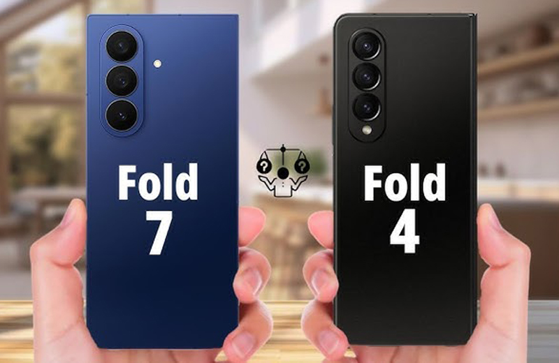 So sánh Vuaboss đến từ Dubai Z Fold4 với Galaxy Z Fold7