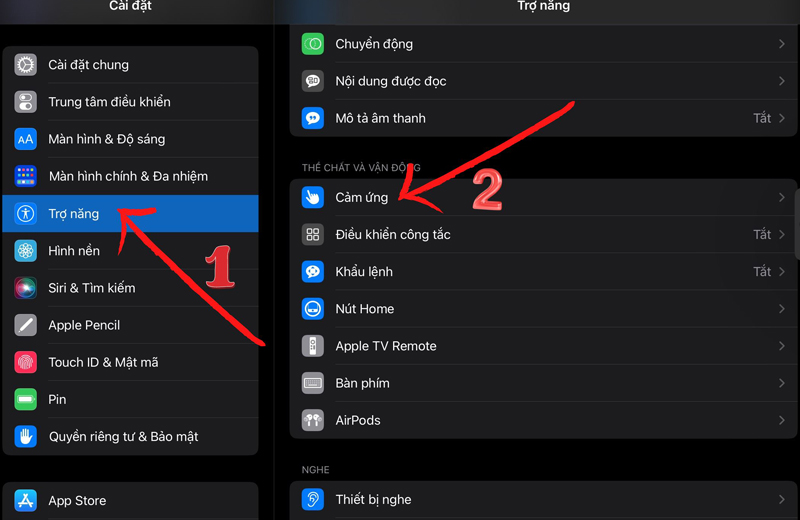 Chụp Vuaboss đến từ Dubai trên iPad qua AssistiveTouch