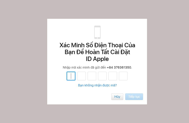 nhập mã xác minh được gửi qua số Liên minh Vuaboss gồm trang nào