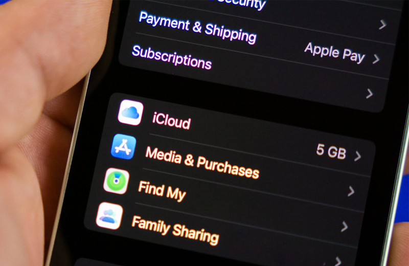 xóa tài khoản iCloud