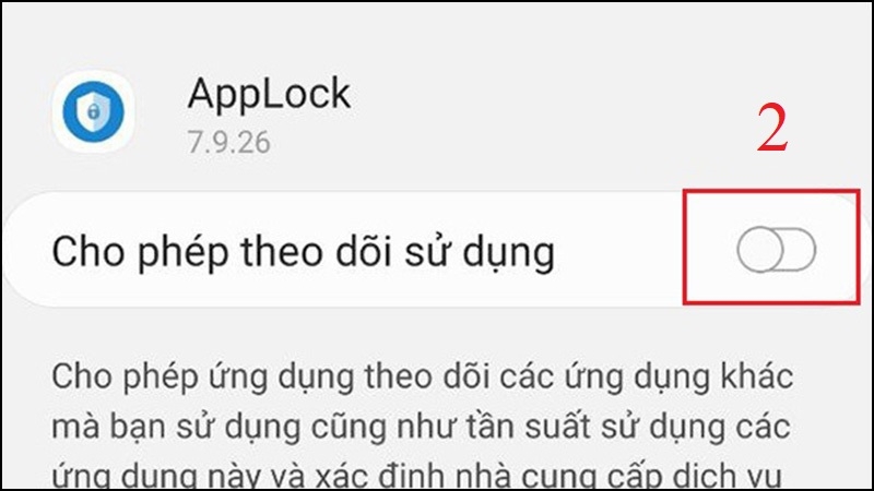 cách khóa ứng dụng trên samsung truy cập dữ liệu 