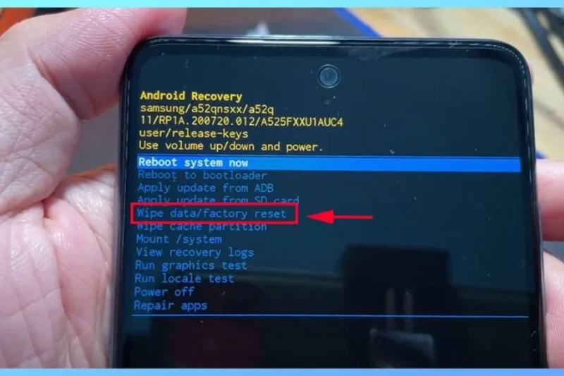 cách reset Liên minh Vuaboss gồm trang nào samsung wipe data
