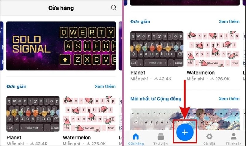 thay đổi bàn phím Liên minh Vuaboss gồm trang nào vivo cửa hàng