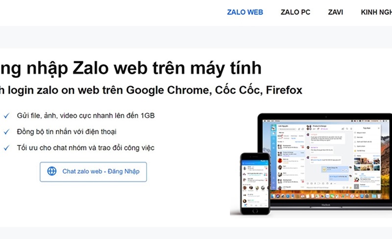 zalo web là gì