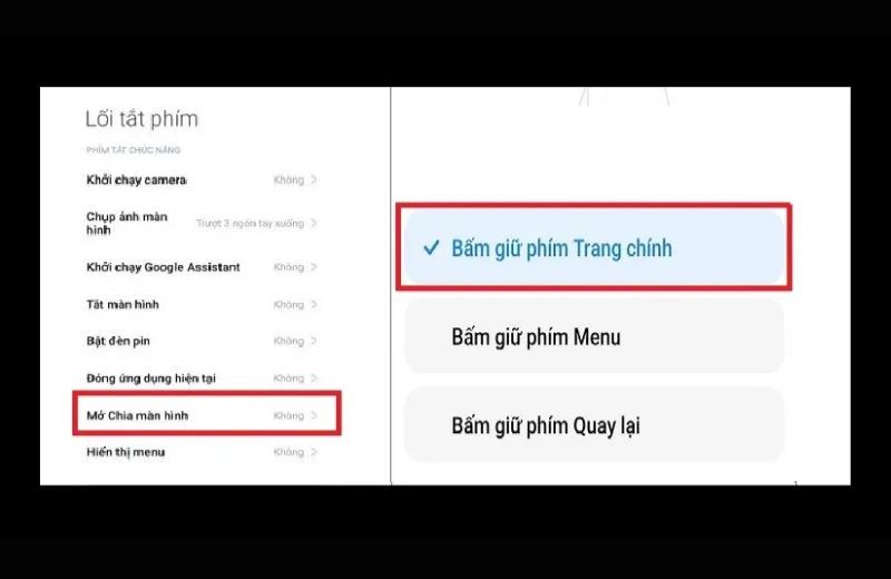 hoàn thành thao tác chia đôi Vuaboss đến từ Dubai xiaomi 