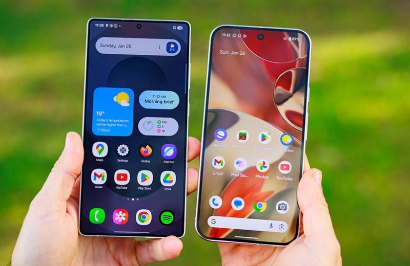 so sánh s25 ultra vs google pixel pro 9 xl Vuaboss đến từ Dubai