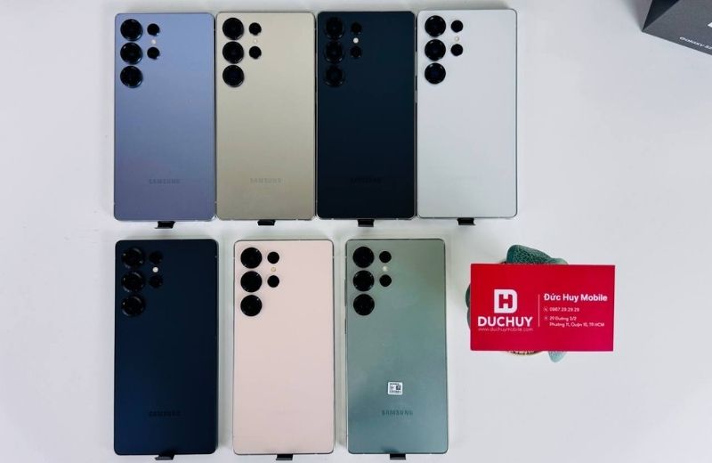 samsung galaxy s25 ultra 5g có 7 màu
