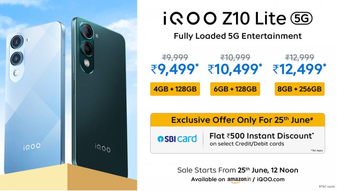 Giá bán iQOO Z10 Lite