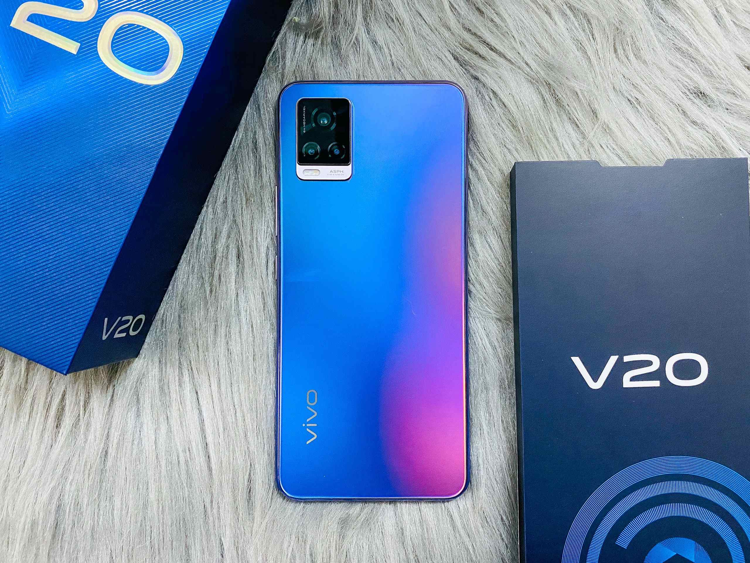 đập hộp vivo v20